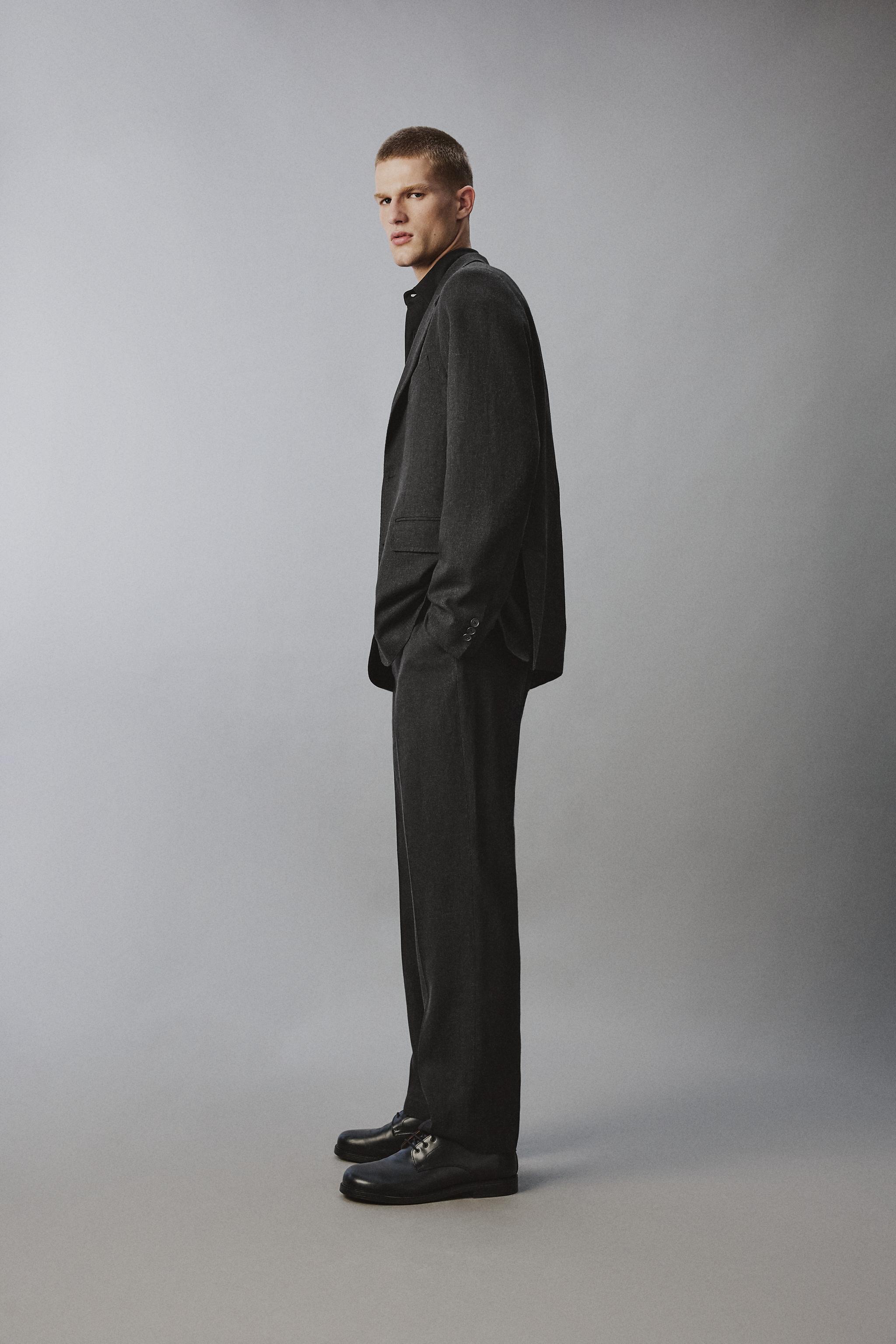 VISCOSE - HEMP SUIT JACKET